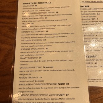 Starbucks Reserve - Coffee & Tea Near Me - New York, New York Starbucks Reserve - Coffee & Tea Near Me - New York, New York