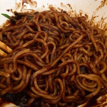 Korean Chili - jajangmyeon, Korean black bean noodles. - Korean Near Me - Tulare, California Korean Chili - jajangmyeon, Korean black bean noodles. - Korean Near Me - Tulare, California