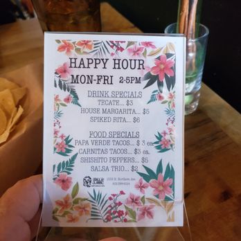 Dilla Libre Uno - Happy specials - Tacos Near Me - Phoenix, Arizona