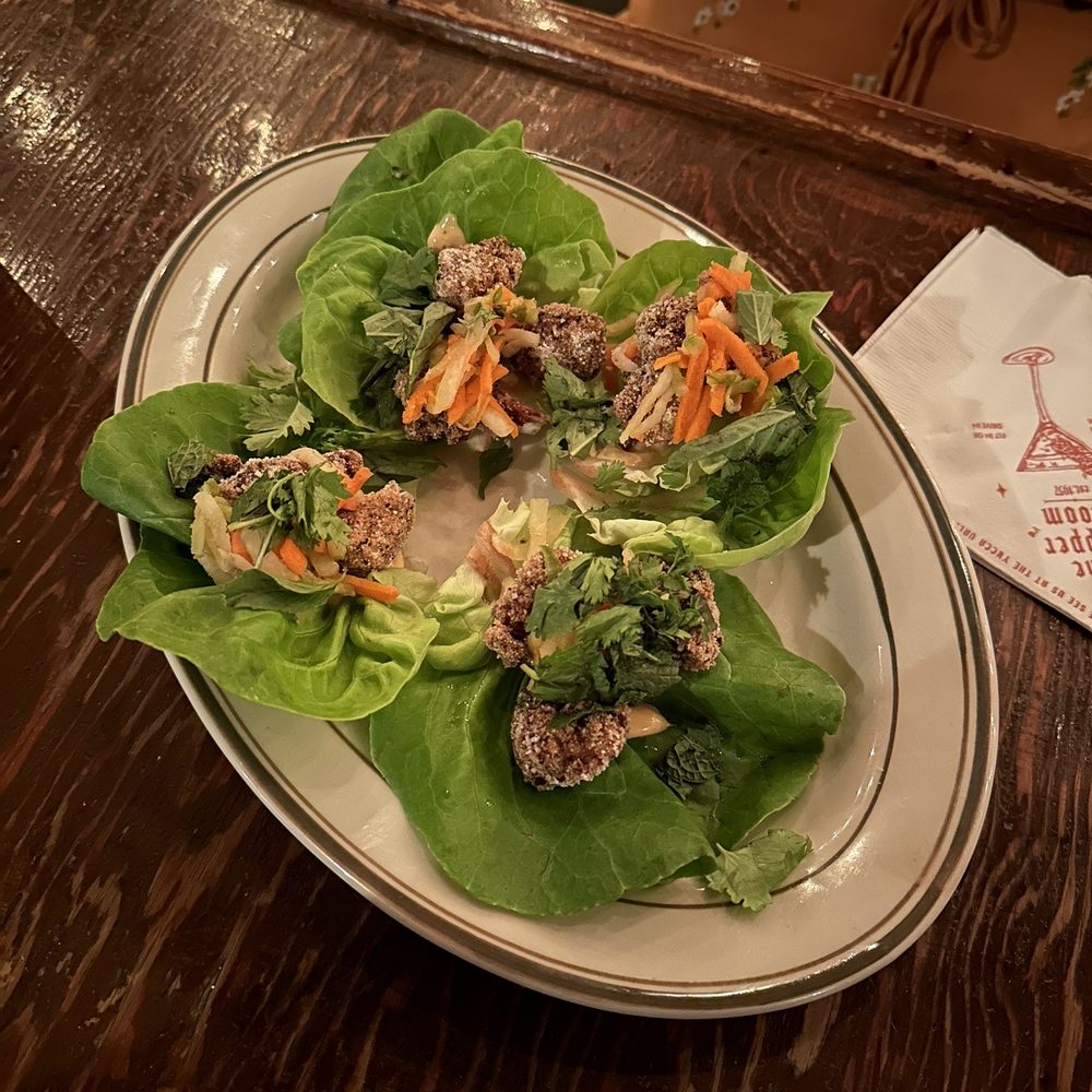 The Copper Room - Chicken Lettuce Wraps - Cocktail Bars Near Me - Yucca Valley, California The Copper Room - Chicken Lettuce Wraps - Cocktail Bars Near Me - Yucca Valley, California
