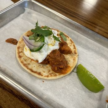 Tipsy Putt - Chicken Tikka taco - Pubs Near Me - Emeryville, California Tipsy Putt - Chicken Tikka taco - Pubs Near Me - Emeryville, California