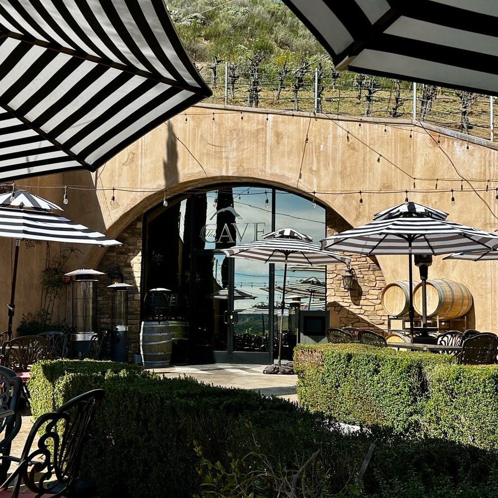 Oak Mountain Winery - Cave entrance - Wineries Near Me - Temecula, California