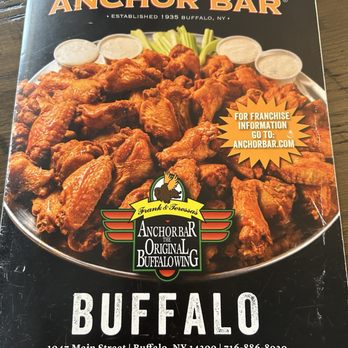 Anchor Bar - The menu - Chicken Wings Near Me - Buffalo, New York Anchor Bar - The menu - Chicken Wings Near Me - Buffalo, New York
