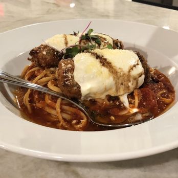 Caffe Prego - Eggplant rollatini with a balsamic drizzle - Italian Near Me - Ogunquit, Maine
