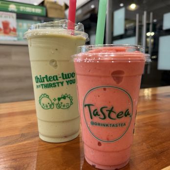 Tastea - Avocado Avalanche and Strawberry Bananza - Coffee & Tea Near Me - Rowland Heights, California