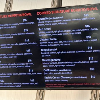 Kazu Sushi Burrito - Menu 11/2024 - Sushi Bars Near Me - Jacksonville, Florida Kazu Sushi Burrito - Menu 11/2024 - Sushi Bars Near Me - Jacksonville, Florida