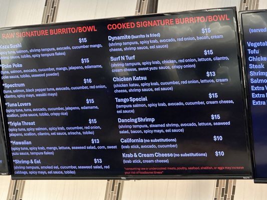 Menu photo 2 Kazu Sushi Burrito Jacksonville, FL Menu photo 2 Kazu Sushi Burrito Jacksonville, FL