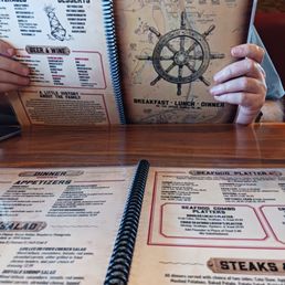 Obviously the menu. They also have it outside so you can be warned.