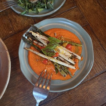 Restaurant at Hill Farm - Roasted asparagus - Italian Near Me - Sunderland, Vermont Restaurant at Hill Farm - Roasted asparagus - Italian Near Me - Sunderland, Vermont