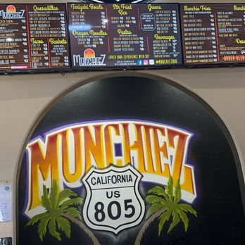 Munchiez 805 - Front cashier / menu - Fast Food Near Me - Arroyo Grande, California Munchiez 805 - Front cashier / menu - Fast Food Near Me - Arroyo Grande, California
