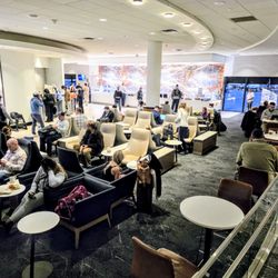 Delta Sky Club - Concourse A - Seating Area at Delta Sky Club ATL Concourse A