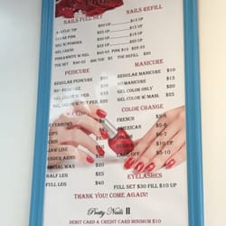 Pretty Nail - Price list