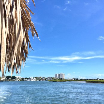 Aloha Tiki Charters - Intracoastal views on the tiki charter - Boat Charters Near Me - Wrightsville Beach, North Carolina