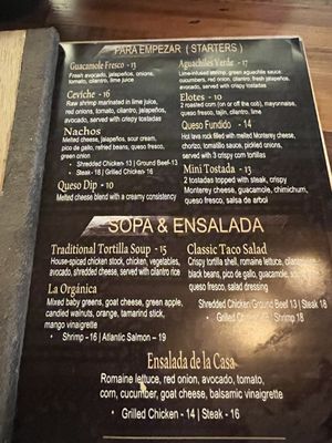 Menu photo 7 Tacos don Andres Kissimmee, FL
