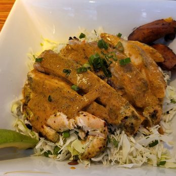 Hula's Modern Tiki - Spicy Thai chicken bowl... Excellent! - Hawaiian Near Me - Phoenix, Arizona Hula's Modern Tiki - Spicy Thai chicken bowl... Excellent! - Hawaiian Near Me - Phoenix, Arizona