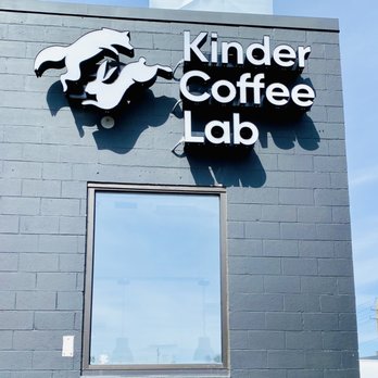 Kinder Coffee Lab - Outside by the parking lot - Coffee Roasteries Near Me - St. Cloud, Minnesota