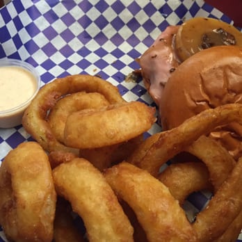 Modern Cafe - Hawaiian burger with the best onion rings ever! - Sports Bars Near Me - Pittsburgh, Pennsylvania Modern Cafe - Hawaiian burger with the best onion rings ever! - Sports Bars Near Me - Pittsburgh, Pennsylvania
