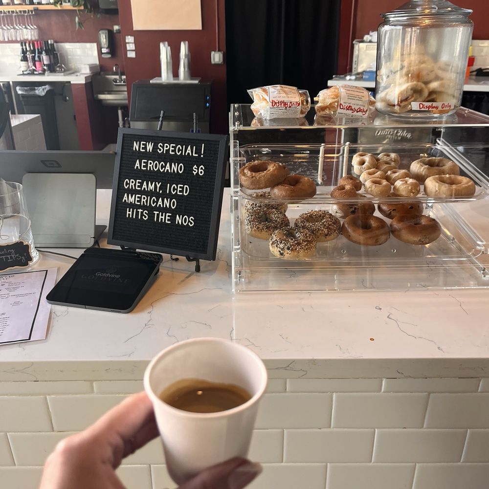 espresso with hazelnut