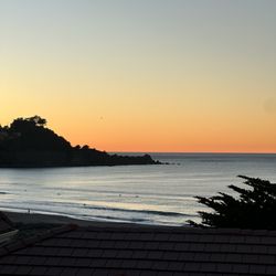 Surf Lounge - Again, not a view from the bar, but the sunset from the beach 3 blocks away.