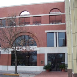 Reagan Burrus - located on the SW corner of the plaza