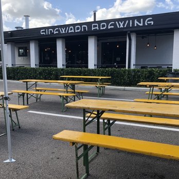 Sideward Brewing Co - Socially distanced seating area in the parking lot! - Breweries Near Me - Orlando, Florida Sideward Brewing Co - Socially distanced seating area in the parking lot! - Breweries Near Me - Orlando, Florida
