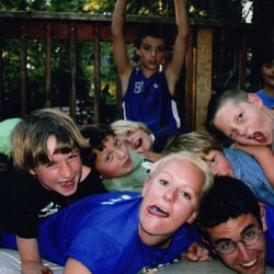 Mountain Camp - Gio hanging with the boys!