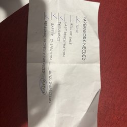 Missouri License & Title  - Instructions provided by the woman who assisted me
