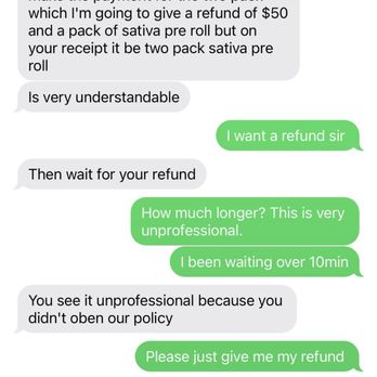 Global Trust - This is the text thread where they said they would refund me and then disappear - Cannabis Dispensaries Near Me - Alexandria, Virginia Global Trust - This is the text thread where they said they would refund me and then disappear - Cannabis Dispensaries Near Me - Alexandria, Virginia