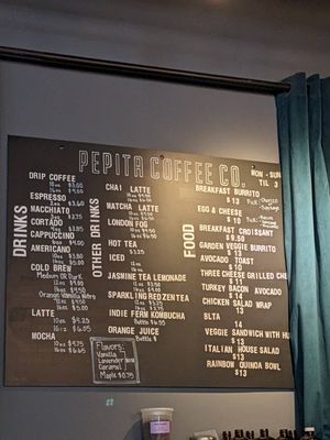 Menu photo 1 Pepita Coffee Cambridge, MA