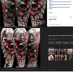 B-street Tattoo - Auch hier hat B-Street einfach sein Logo aufgedrückt