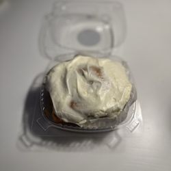 Confections Of A Rock$tar - Cinnamon bun ready to take a bite!