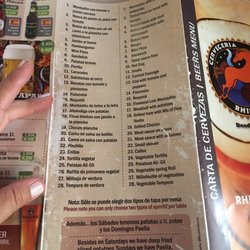 Rhin Barril - One tapa per drink