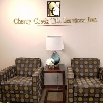 Cherry Creek Title Services - Reception Area - Real Estate Services Near Me - Denver, Colorado