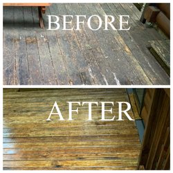EZ4U Mowing - Deck pressure washing