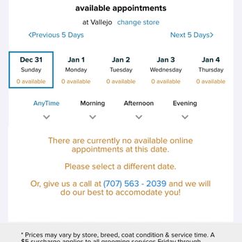 PetSmart - Pet Groomers Near Me - VALLEJO, California
