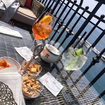 Grand Hotel Royal - Spritz's with a view from the terrace by the pool. Bartender was extremely kind! (Snacks were included) - Hotels Near Me - Sorrento, NA Grand Hotel Royal - Spritz's with a view from the terrace by the pool. Bartender was extremely kind! (Snacks were included) - Hotels Near Me - Sorrento, NA