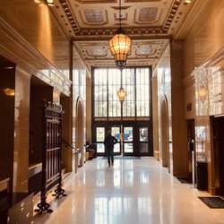 Lobby entrance.
