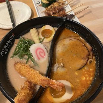 Kyuramen - Half and half ramen - Ramen Near Me - Tigard, Oregon Kyuramen - Half and half ramen - Ramen Near Me - Tigard, Oregon