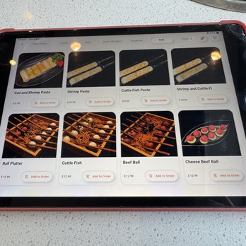 Happy Lamb Hot Pot - Menu tablet~ (July 2025) - Hot Pot Near Me - Richmond, British Columbia