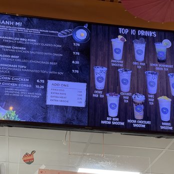 Bon AppeTea - Menu as of February 2022 - Bubble Tea Near Me - College Station, Texas