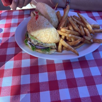 Tommy J's Grill & Catering - Malibu chicken sandwich - Burgers Near Me - Davis, California Tommy J's Grill & Catering - Malibu chicken sandwich - Burgers Near Me - Davis, California