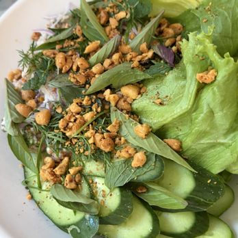 The Alna Store - Chilled chicken larb - New American Near Me - Alna, Maine