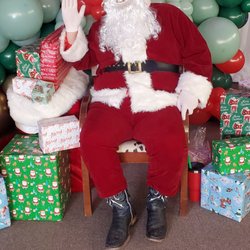 Elevate Event - Santa Claus from Christmas Extravaganza 2022.
