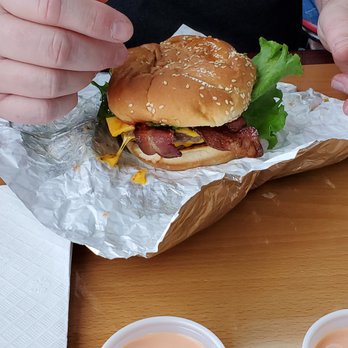 Nancy Jo's - Double bacon cheeseburger - Burgers Near Me - Keizer, Oregon