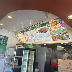 Wingstop - Marina menu