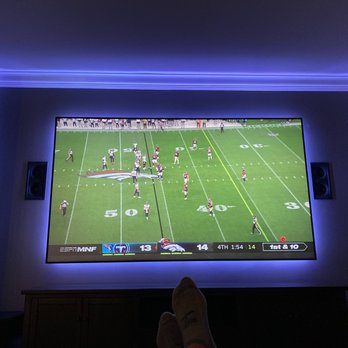 Audio Video Architects - Monday Night Football never looked so good! - Home Theatre Installation Near Me Audio Video Architects - Monday Night Football never looked so good! - Home Theatre Installation Near Me