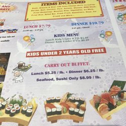 Lewiston Mandarin Buffet - Prices