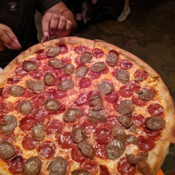 Home Slice Pizza - Pepperoni & Sausage - Pizza Near Me - Austin, Texas Home Slice Pizza - Pepperoni & Sausage - Pizza Near Me - Austin, Texas