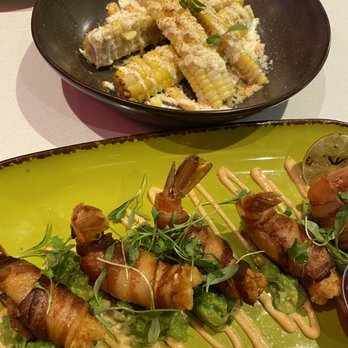 LTC - Elote Ribs & Bacon Wrapped Shrimp - Mexican Near Me - Chula Vista, California LTC - Elote Ribs & Bacon Wrapped Shrimp - Mexican Near Me - Chula Vista, California