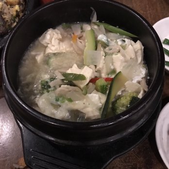 Five Senses - Tofu stew with vegetables - Korean Near Me - New York, New York